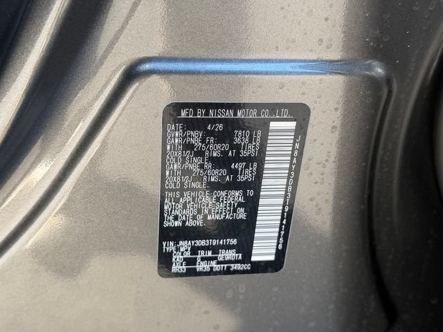 New 2026 Nissan Armada PRO-4X w/ Captain's Chari Seat Package AWD/4WD image 31