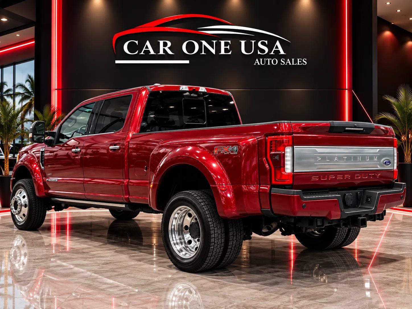 Used 2018 Ford F450 Platinum w/ Platinum Ultimate Package AWD/4WD image 5
