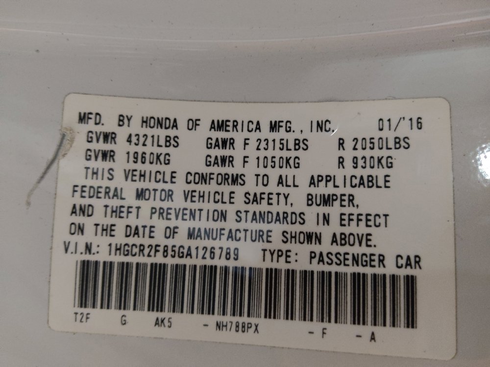 Used 2016 Honda Accord EX-L image 33