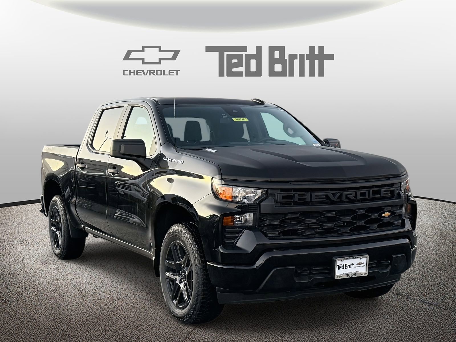 New 2026 Chevrolet Silverado 1500 Custom w/ Turbomax Blackout Package image 3