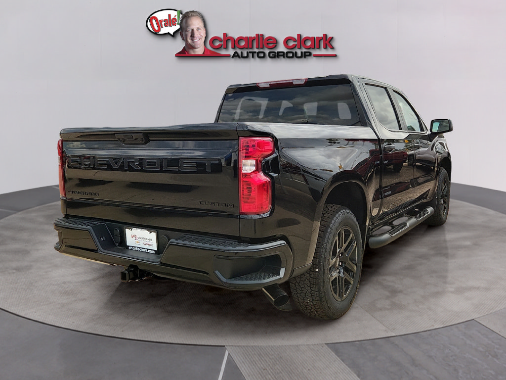 New 2026 Chevrolet Silverado 1500 Custom w/ Turbomax Blackout Package RWD image 5