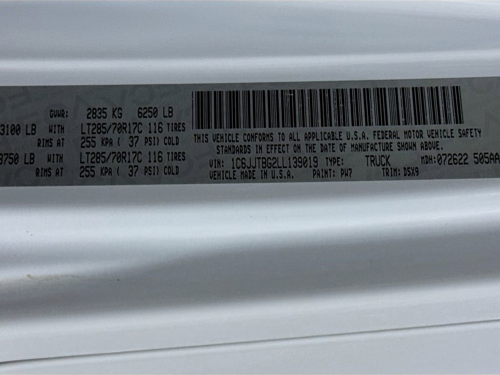 Used 2020 Jeep Gladiator Rubicon w/ Trailer Tow Package AWD/4WD image 28