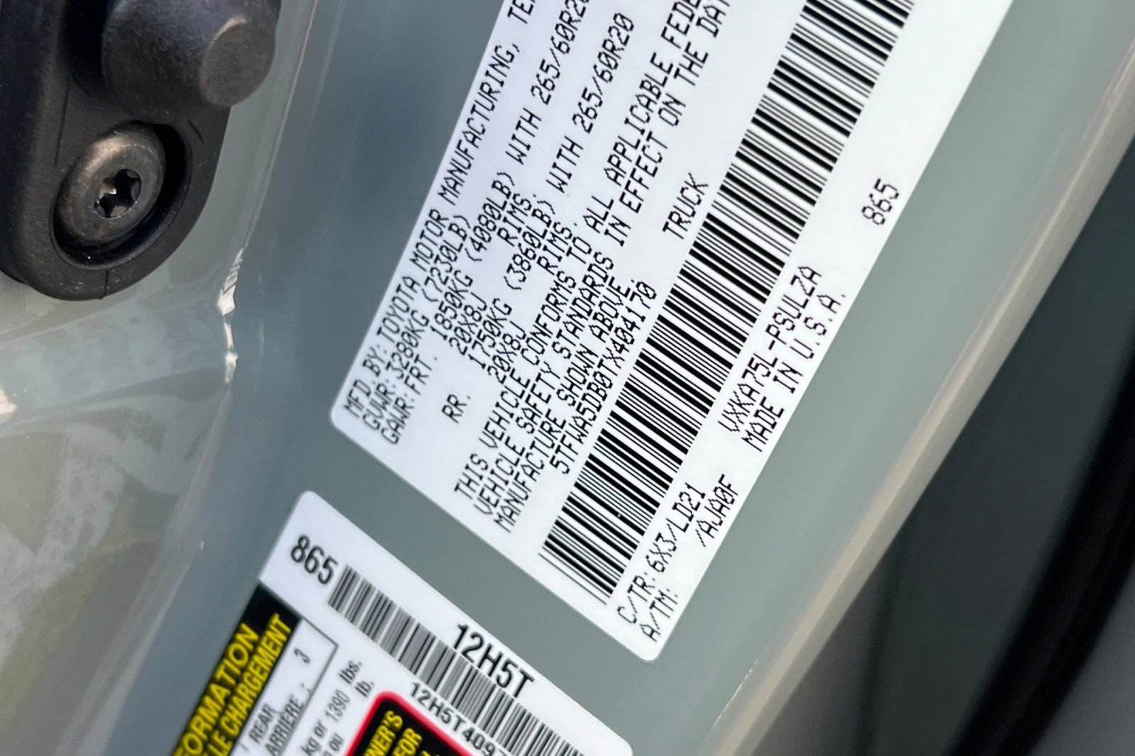 New 2026 Toyota Tundra Limited image 33