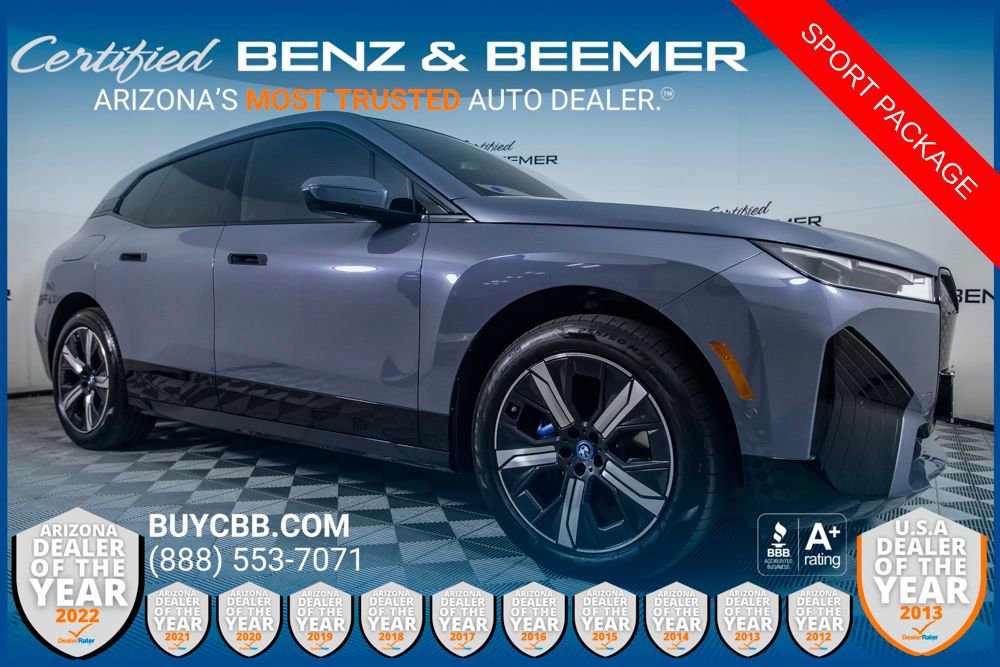 Used 2023 BMW iX xDrive50 w/ Sport Package image 1