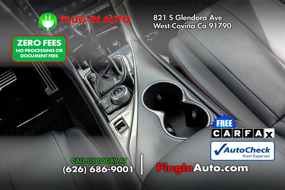 Used 2022 INFINITI Q60 Red Sport 400 w/ Cargo Package RWD image 17