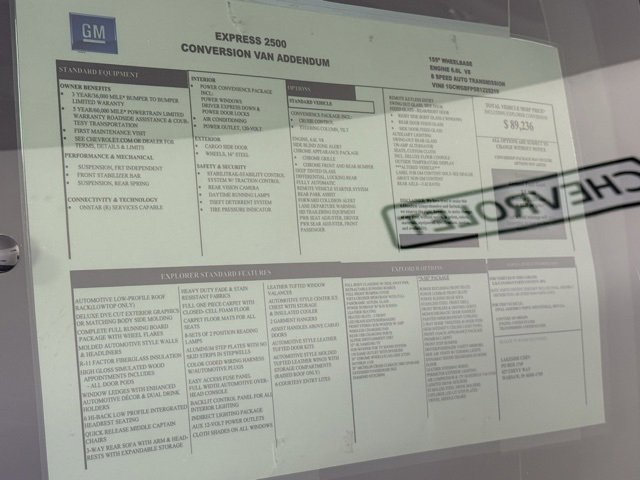 New 2024 Chevrolet Express 2500 Extended image 16