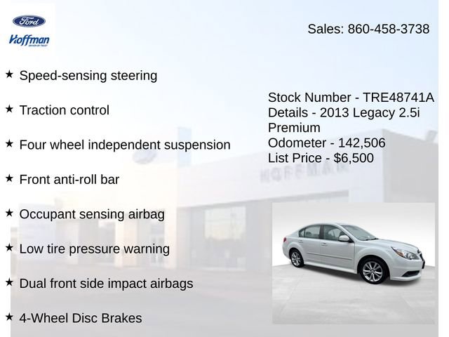 Used 2013 Subaru Legacy 2.5i Premium image 15