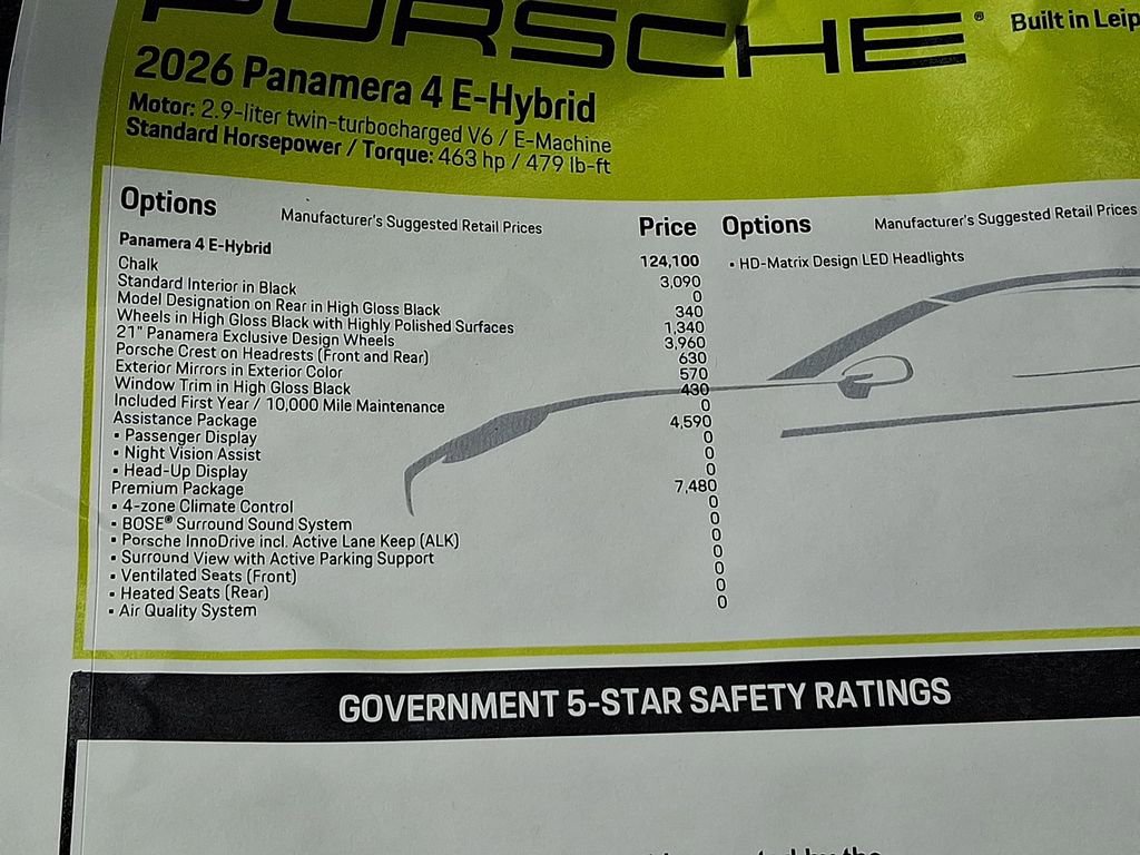 New 2026 Porsche Panamera 4 image 20