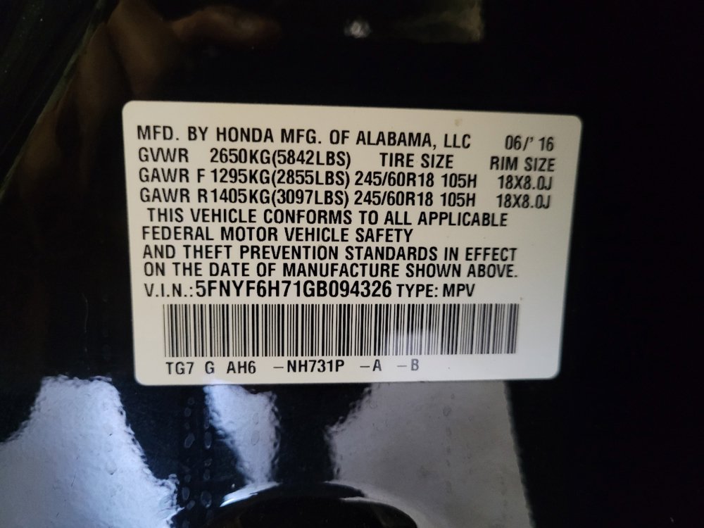 Used 2016 Honda Pilot EX-L image 33