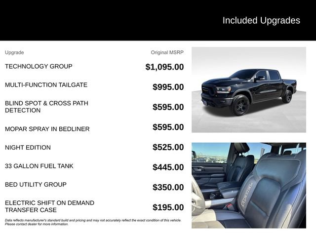 Used 2021 RAM 1500 Rebel w/ Rebel Level 2 Equipment Group image 11