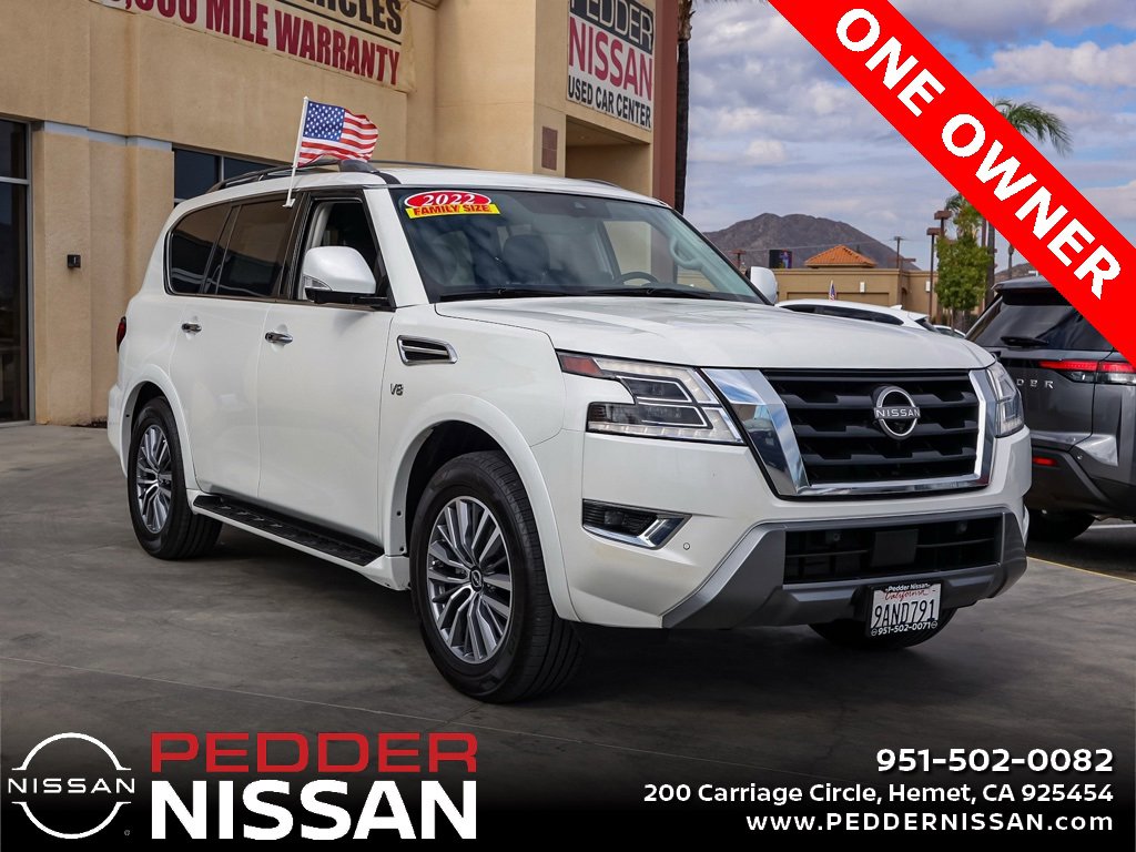 Used 2022 Nissan Armada SL w/ Captain's Chairs Package