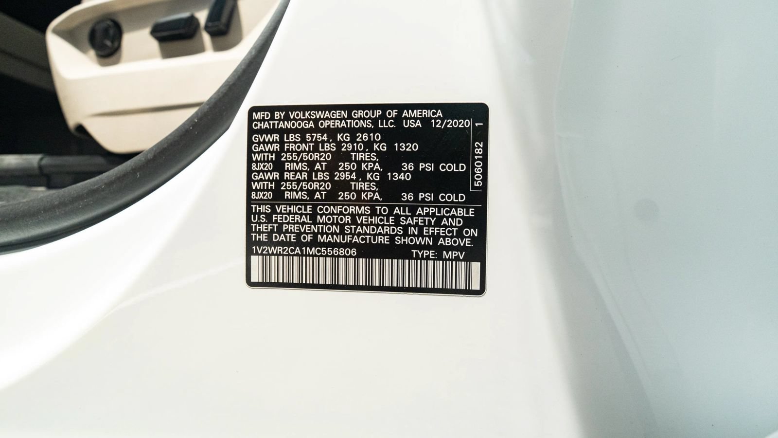 Used 2021 Volkswagen Atlas SE FWD image 53