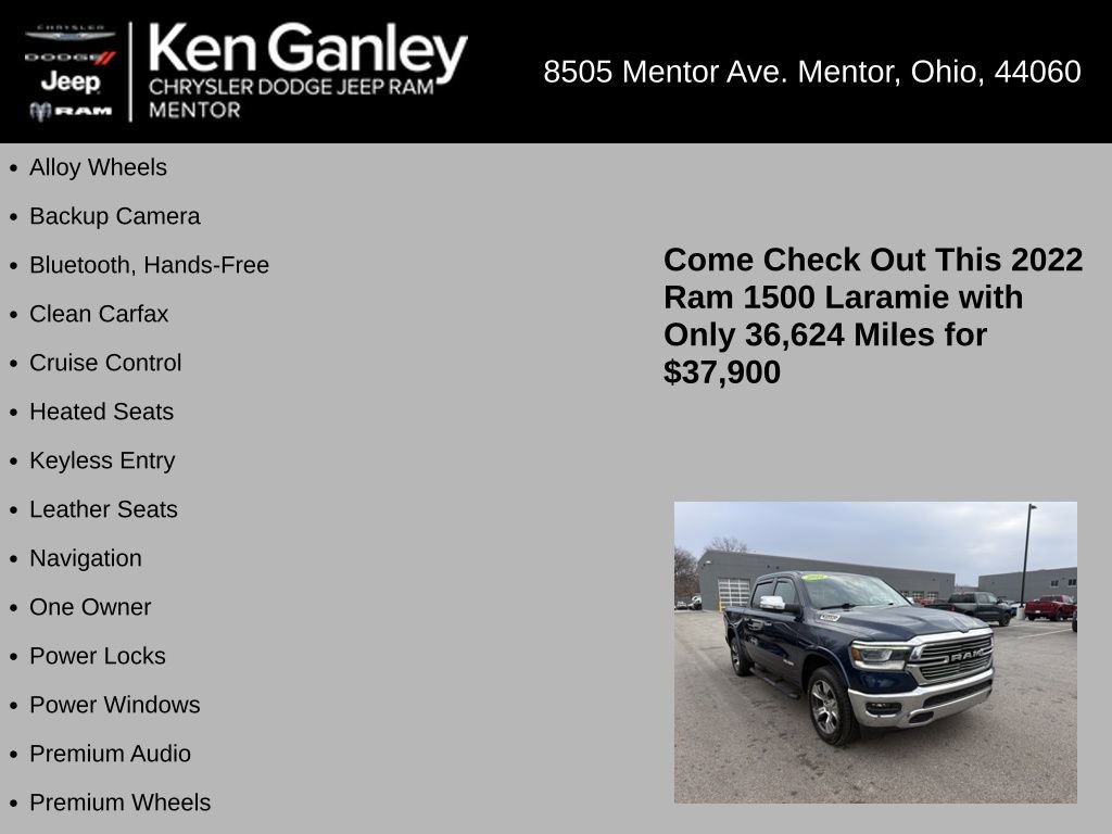 Used 2022 RAM 1500 Laramie image 5