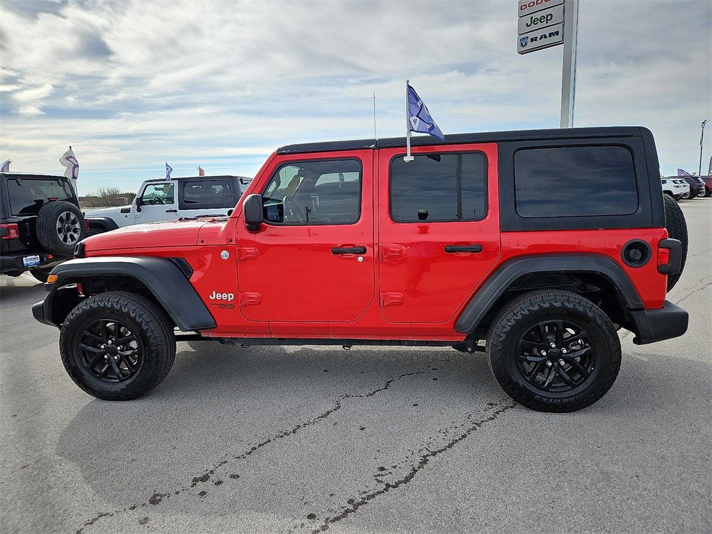 Used 2020 Jeep Wrangler Unlimited Sport S image 2