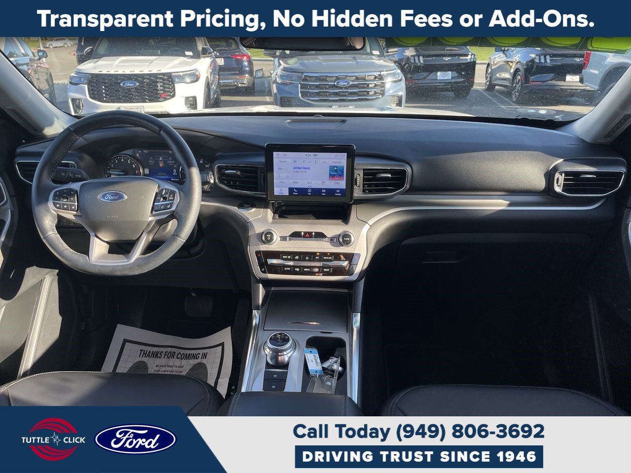 Used 2022 Ford Explorer XLT w/ Equipment Group 202A RWD image 15