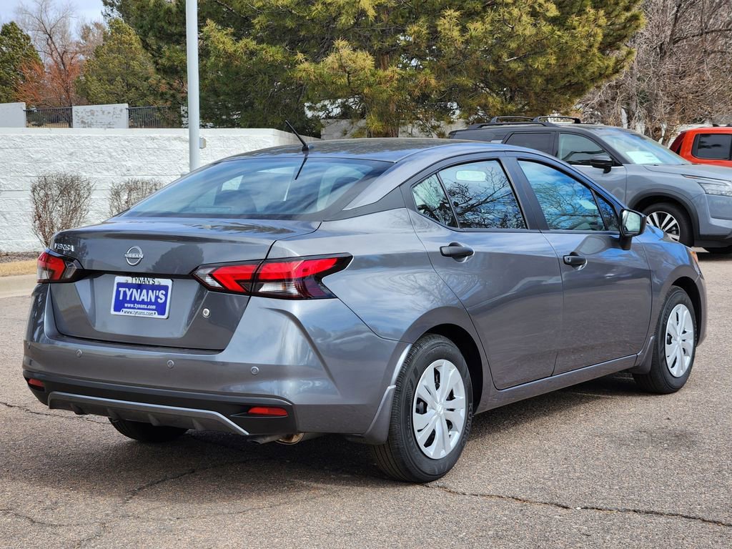 New 2025 Nissan Versa S w/ Trunk Package FWD image 3
