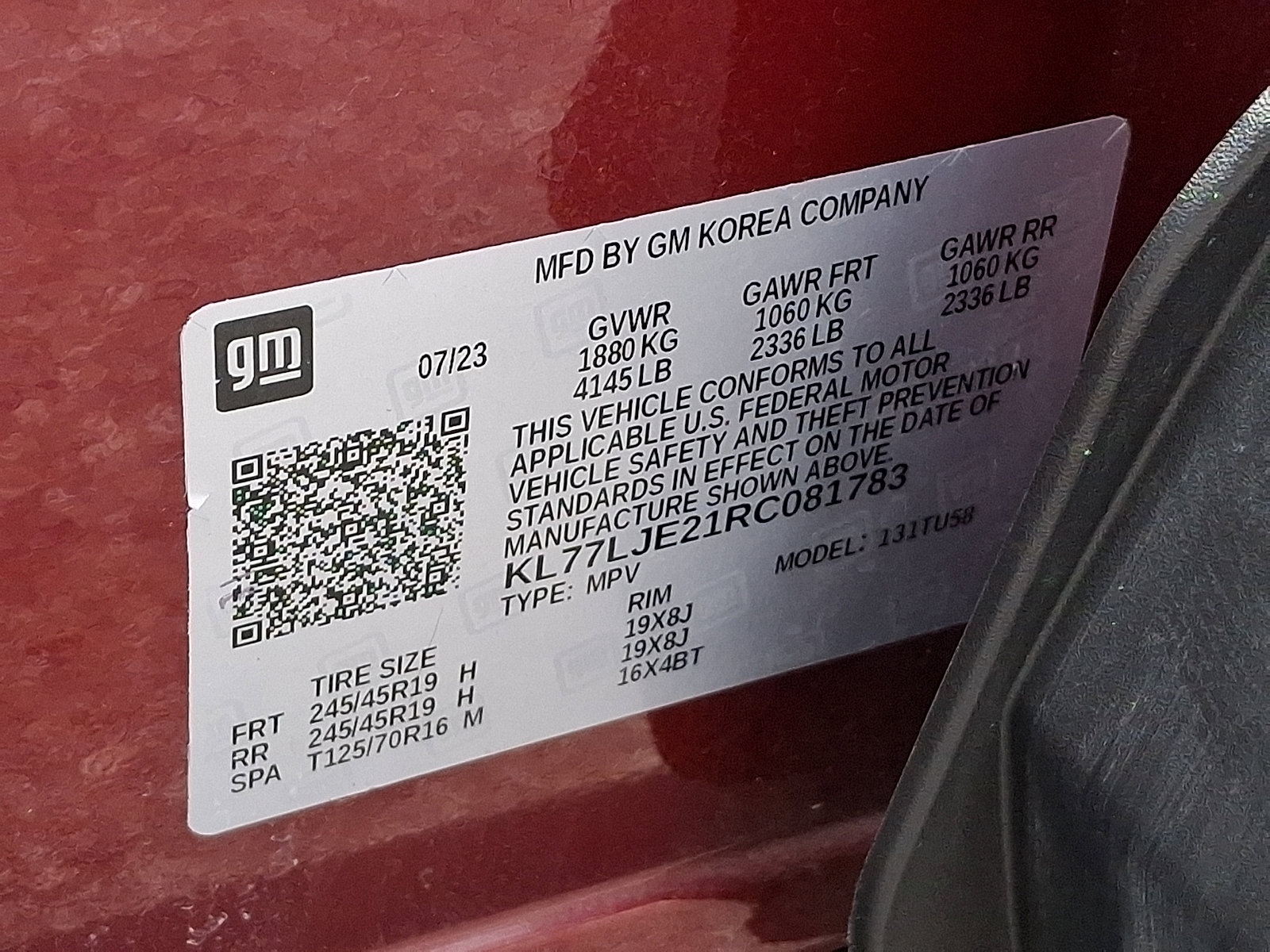 Used 2024 Chevrolet Trax RS w/ Sunroof Package image 30