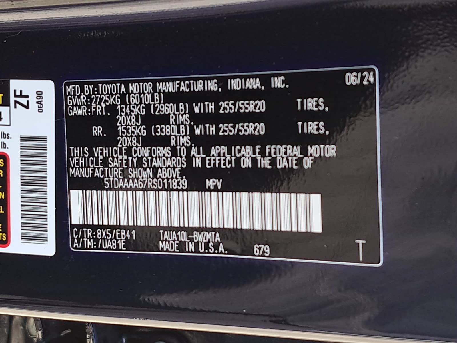 Used 2024 Lexus TX 350 FWD w/ Captains Chair Package image 40