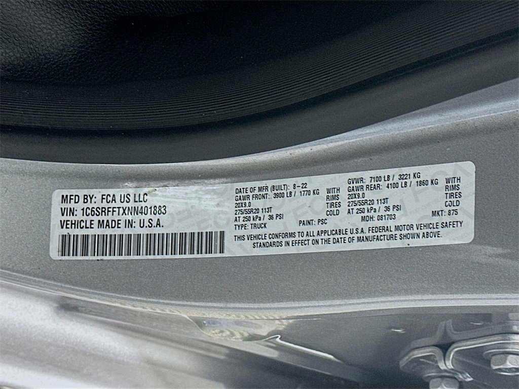 Used 2022 RAM 1500 Big Horn image 36