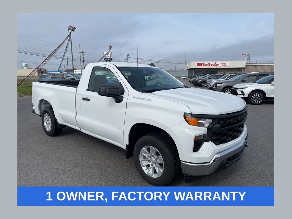 Used 2024 Chevrolet Silverado 1500 W/T w/ WT Fleet Convenience Package image 1
