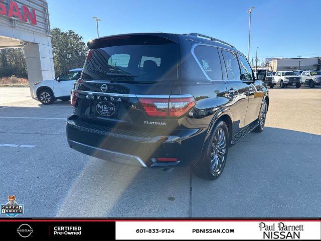 Certified 2023 Nissan Armada Platinum w/ Captain's Chairs Package image 5