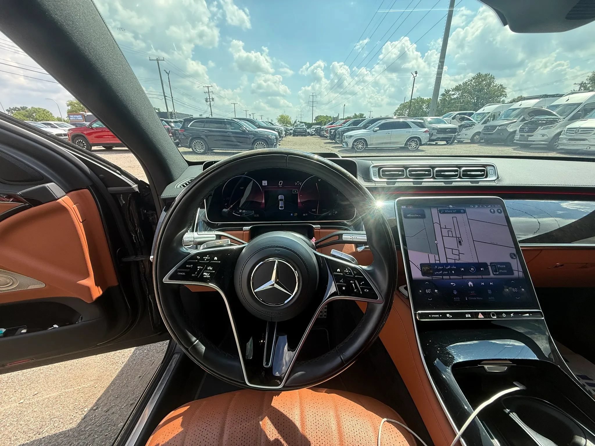 Used 2023 Mercedes-Benz S 580 4MATIC Sedan w/ AMG Line image 21