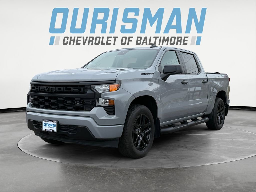 Used 2024 Chevrolet Silverado 1500 Custom w/ LPO, Dark Essentials Package image 2