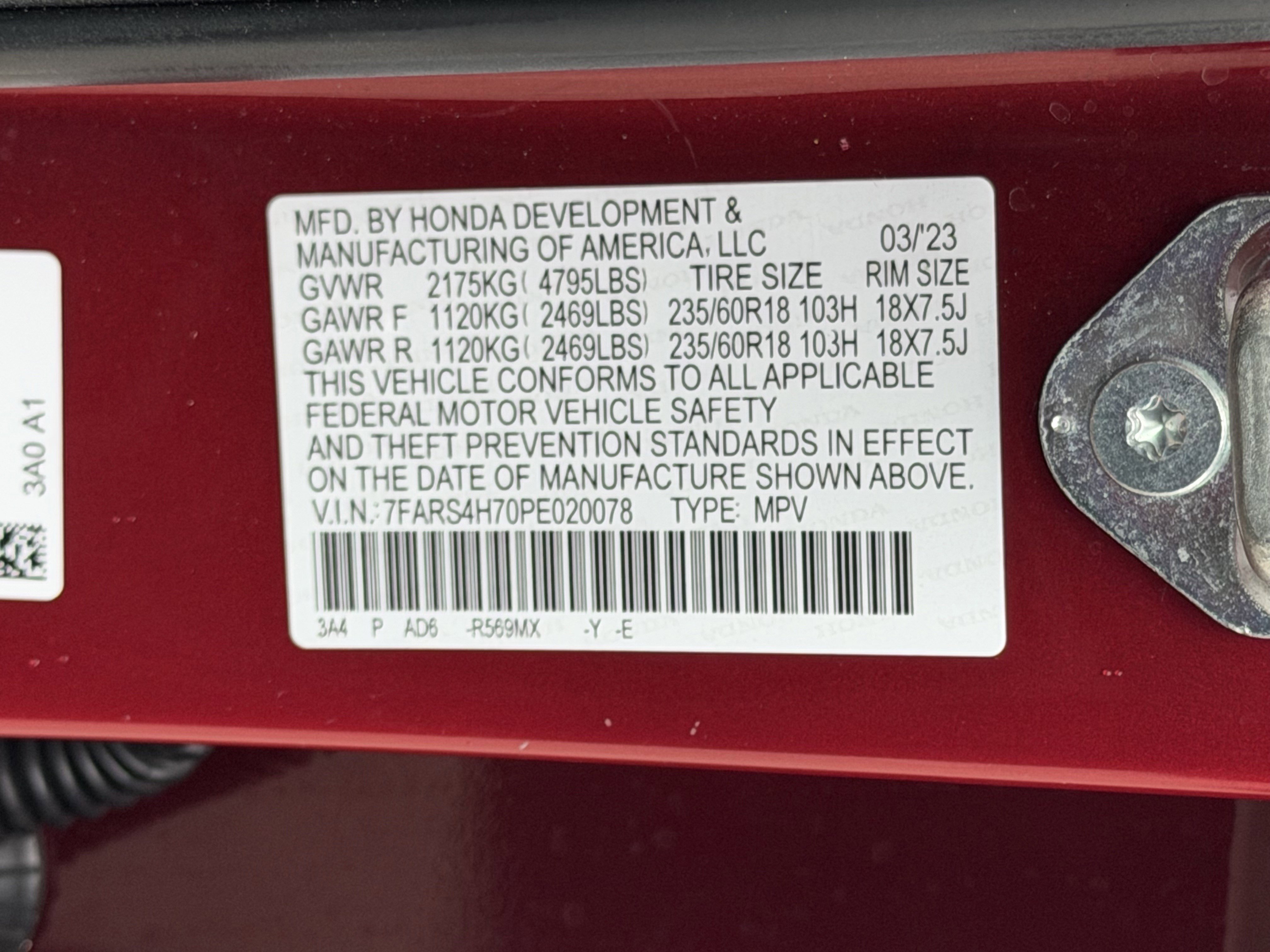 Certified 2023 Honda CR-V EX-L image 28