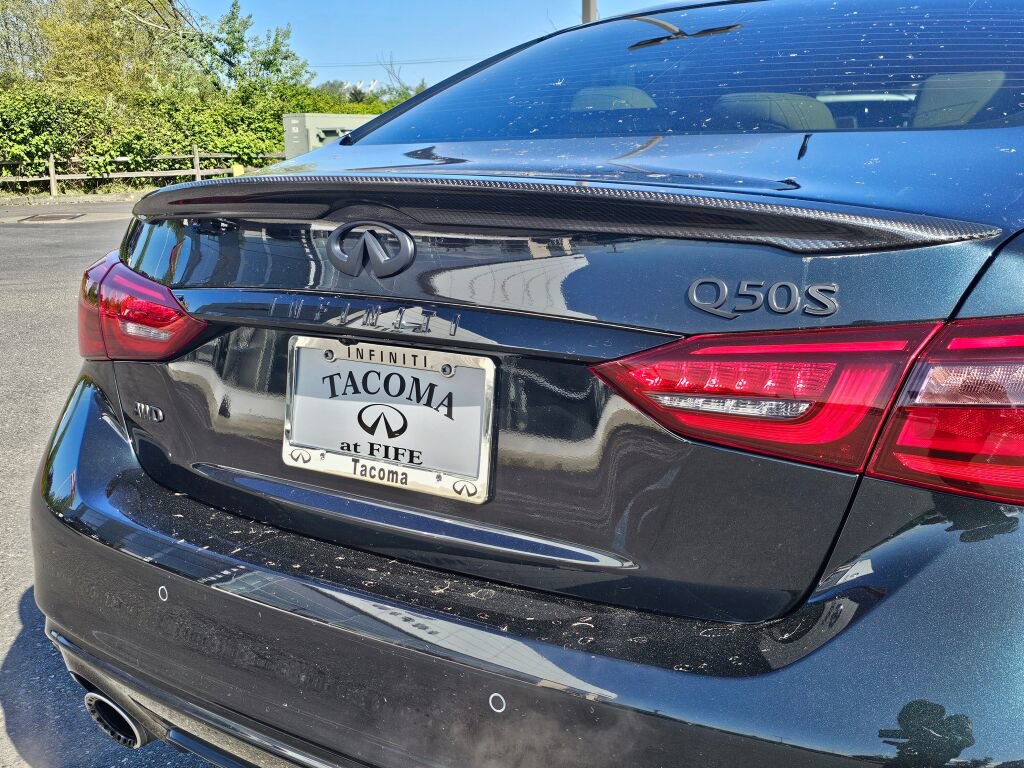 Used 2023 INFINITI Q50 Red Sport 400 w/ Black Opal Edition AWD/4WD image 17