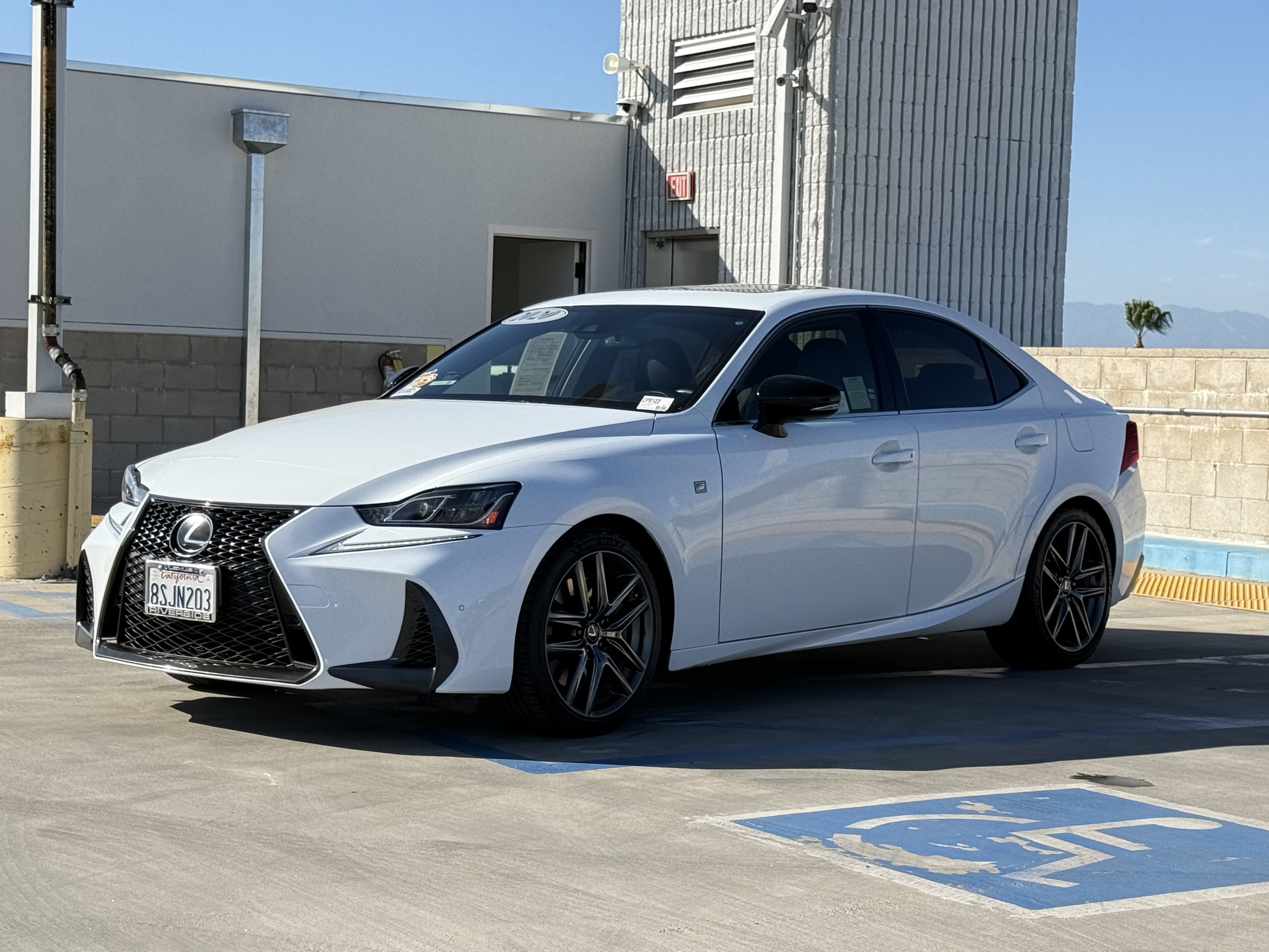 Certified 2020 Lexus IS 300 F Sport w/ Blackline Edition RWD image 7