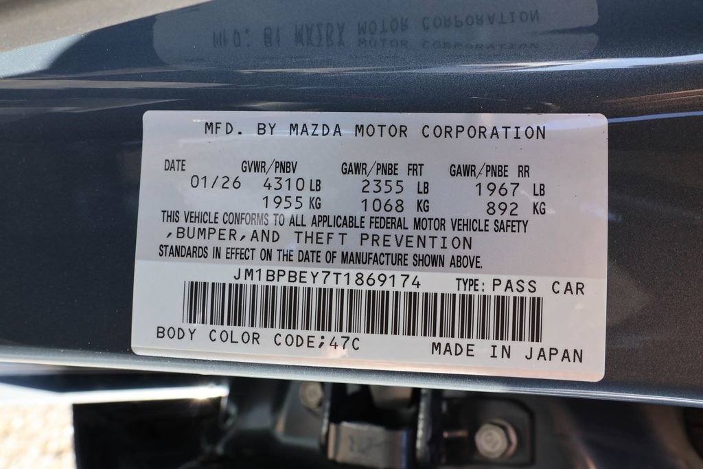 New 2026 MAZDA MAZDA3 2.5 Turbo Sedan w/Premium Plus image 50