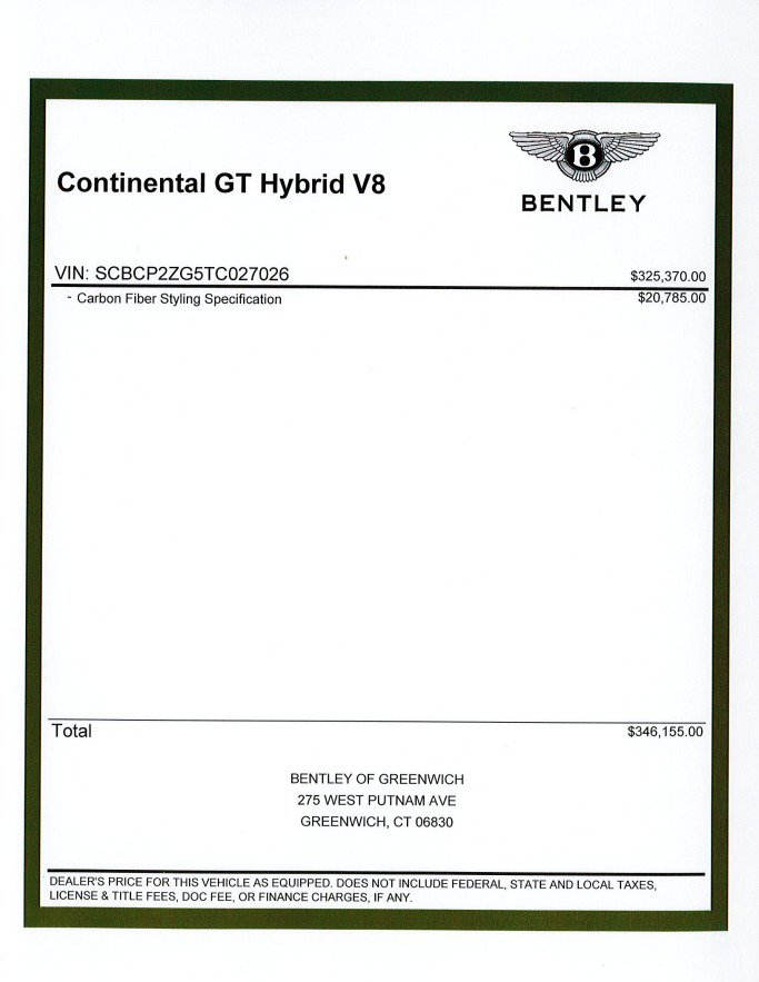 New 2026 Bentley Continental GT AWD/4WD image 27