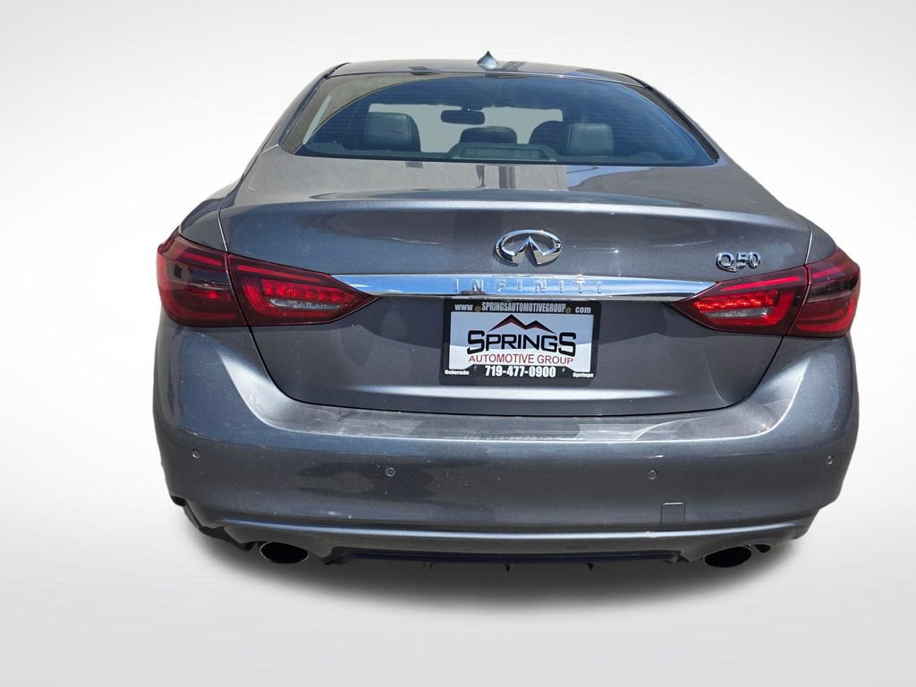 Used 2021 INFINITI Q50 Luxe RWD image 4