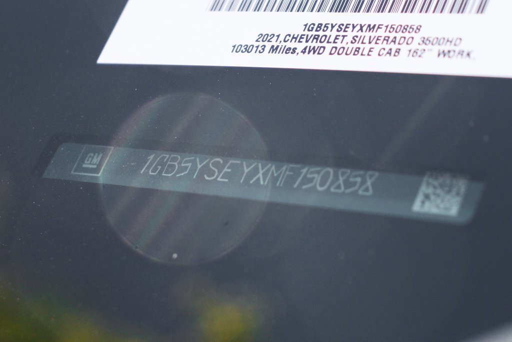 Used 2021 Chevrolet Silverado 3500 W/T w/ WT Convenience Package image 49