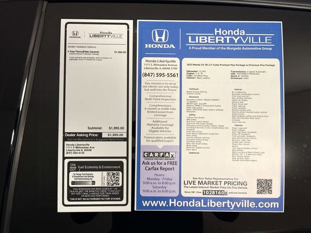 Used 2023 MAZDA CX-30 2.5 Turbo w/ Premium Plus Pkg image 46