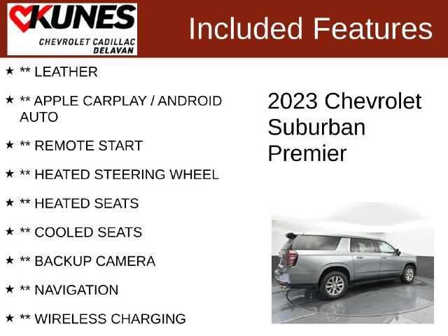 Used 2023 Chevrolet Suburban Premier AWD/4WD image 3