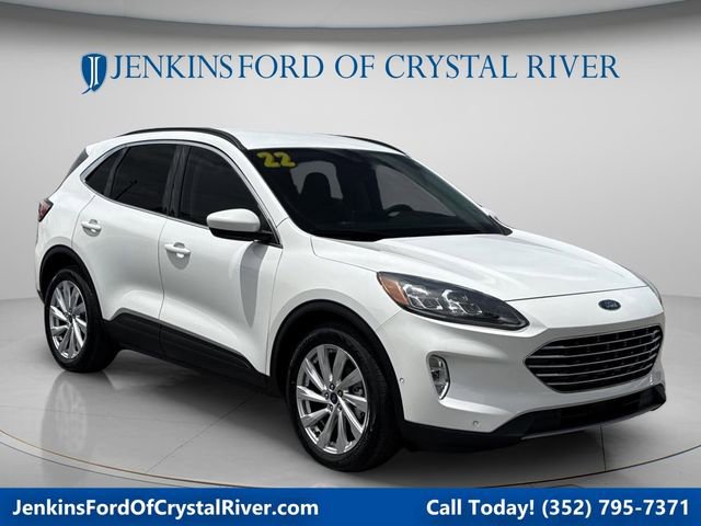 Used 2022 Ford Escape Titanium w/ Titanium Elite Package FWD image 1