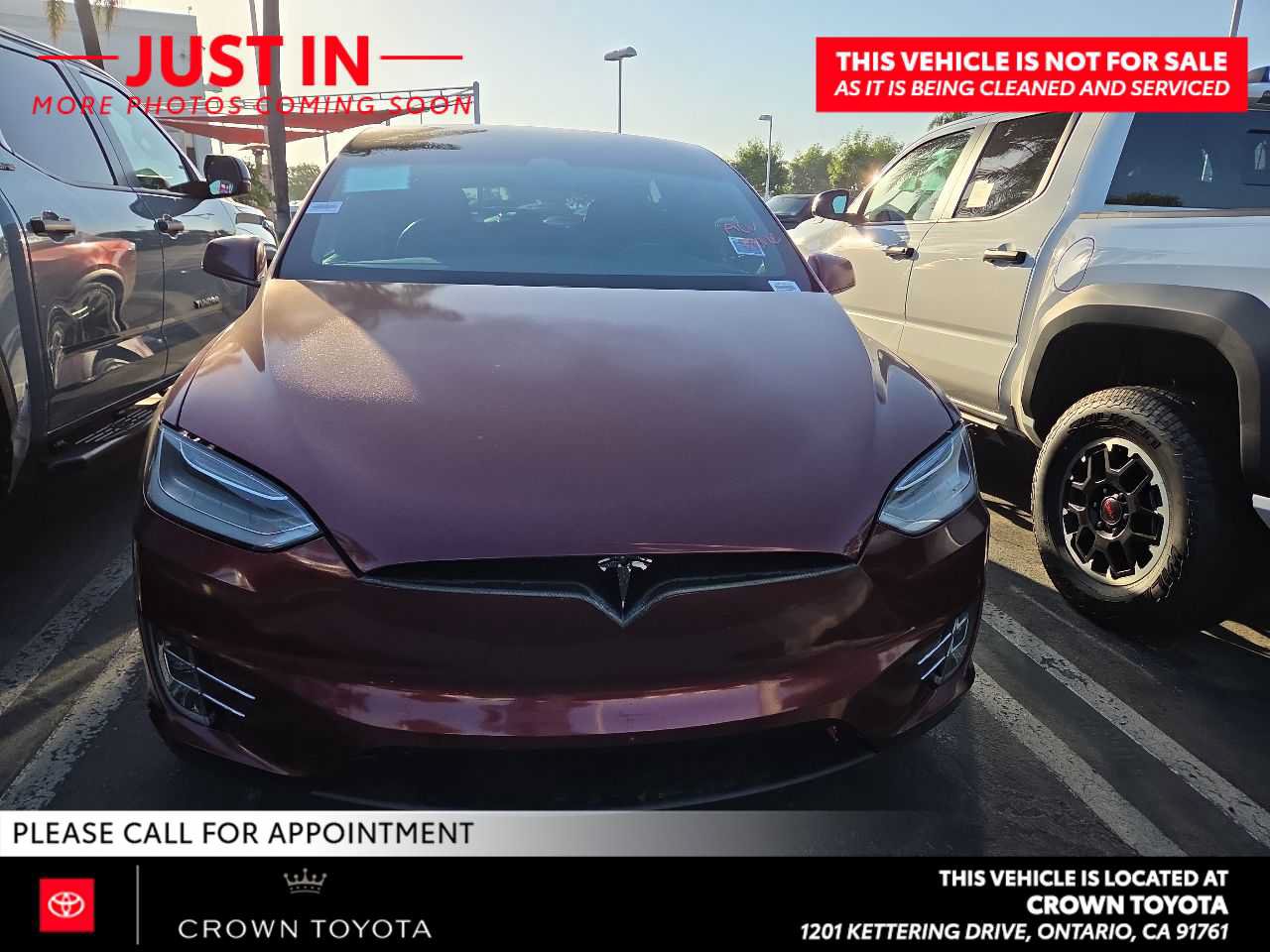 Used 2020 Tesla Model X Long Range AWD/4WD image 2