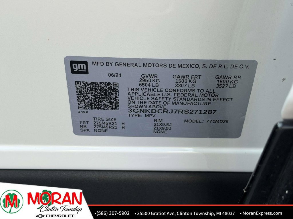 Certified 2024 Chevrolet Blazer EV RS AWD/4WD image 17