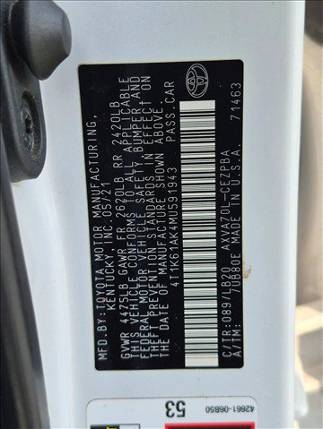 Used 2021 Toyota Camry XSE FWD image 24