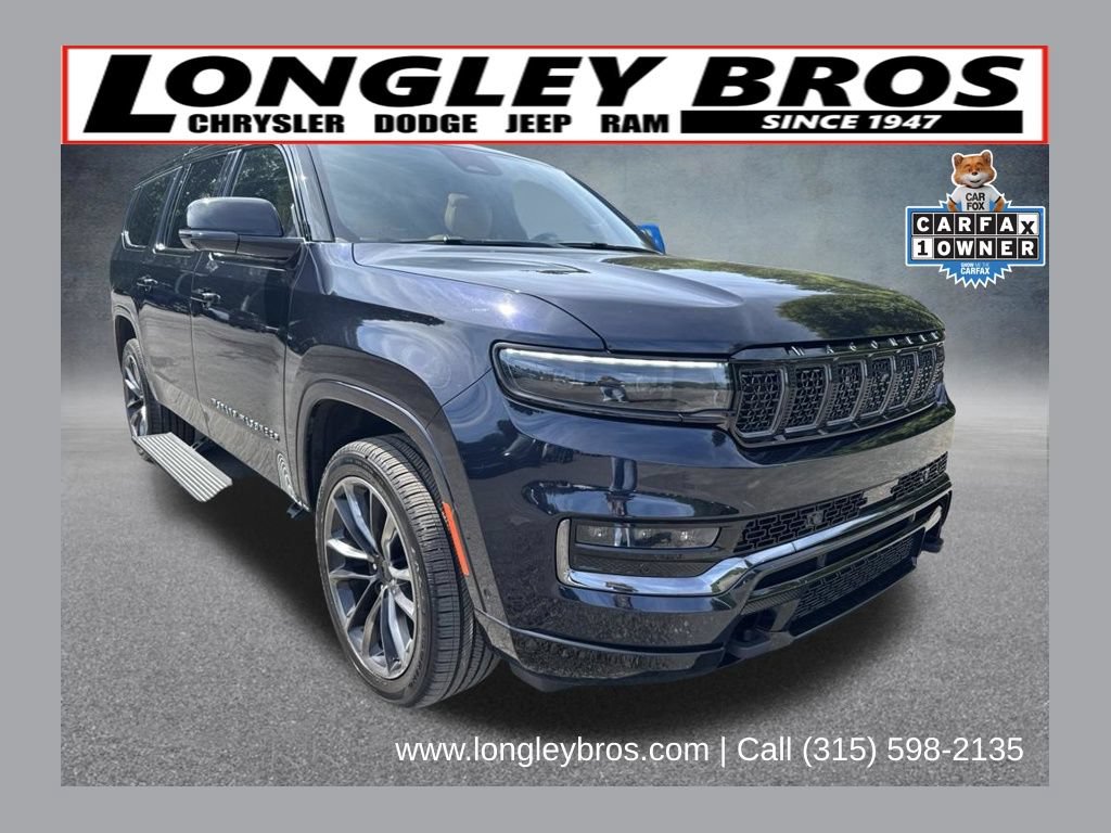 Used 2025 Jeep Grand Wagoneer L Series III w/ Rear Seat Video Group 1