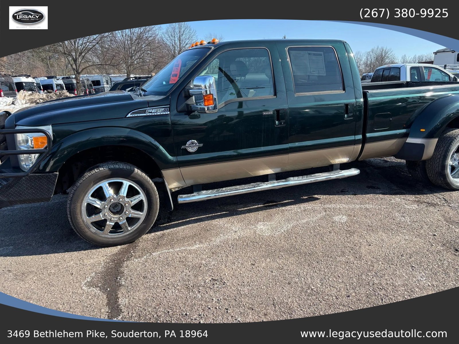 Used 2013 Ford F350 Lariat w/ Lariat Ultimate Pkg image 3