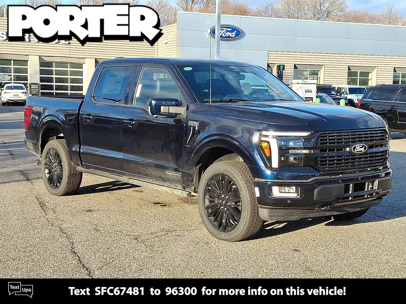 New 2025 Ford F150 Platinum w/ Equipment Group 702A High image 8