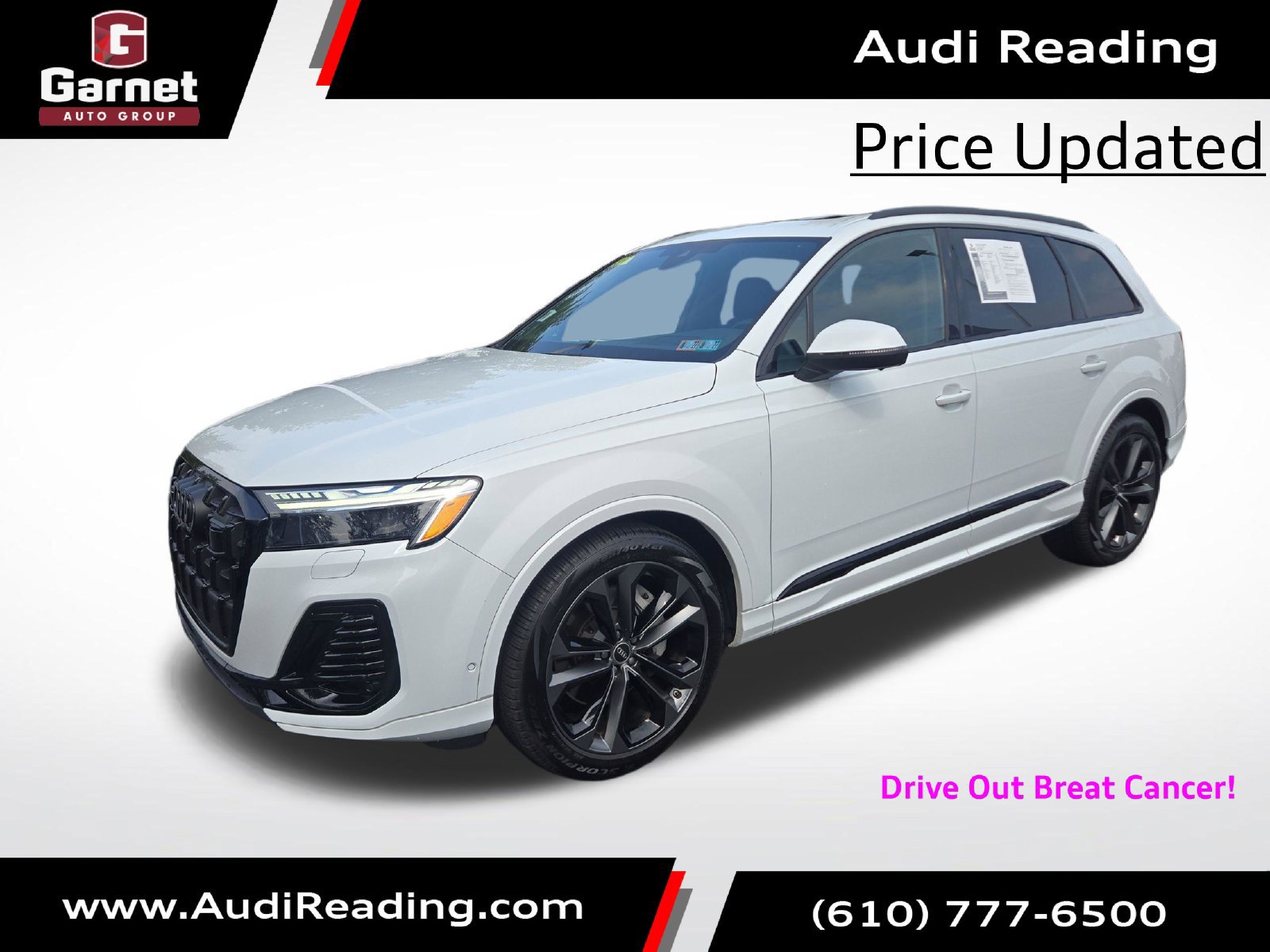 Certified 2025 Audi Q7 3.0T Prestige w/ Prestige Package AWD/4WD 360° Tour