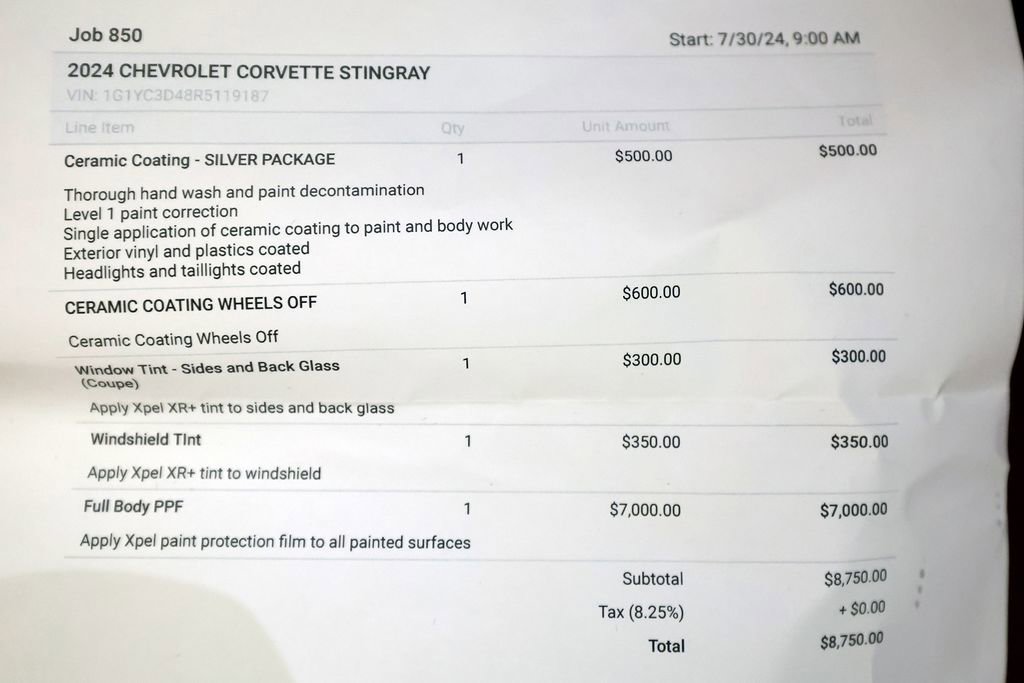 Used 2024 Chevrolet Corvette Stingray Premium Conv w/ Z51 Performance Package RWD image 56