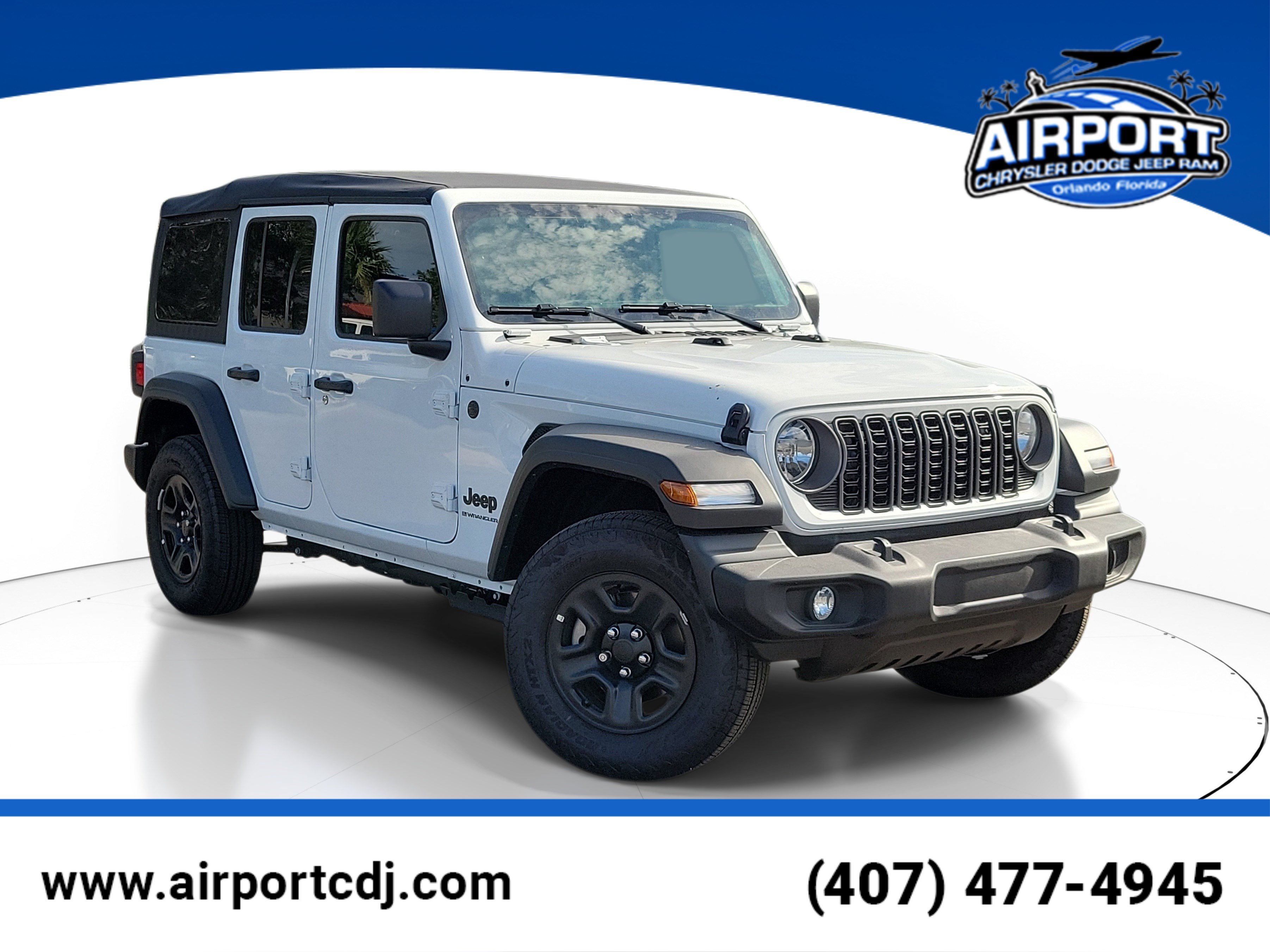 New 2026 Jeep Wrangler Unlimited Sport AWD/4WD image 1