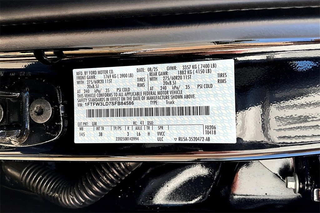 New 2025 Ford F150 XLT w/ Equipment Group 303A High image 16