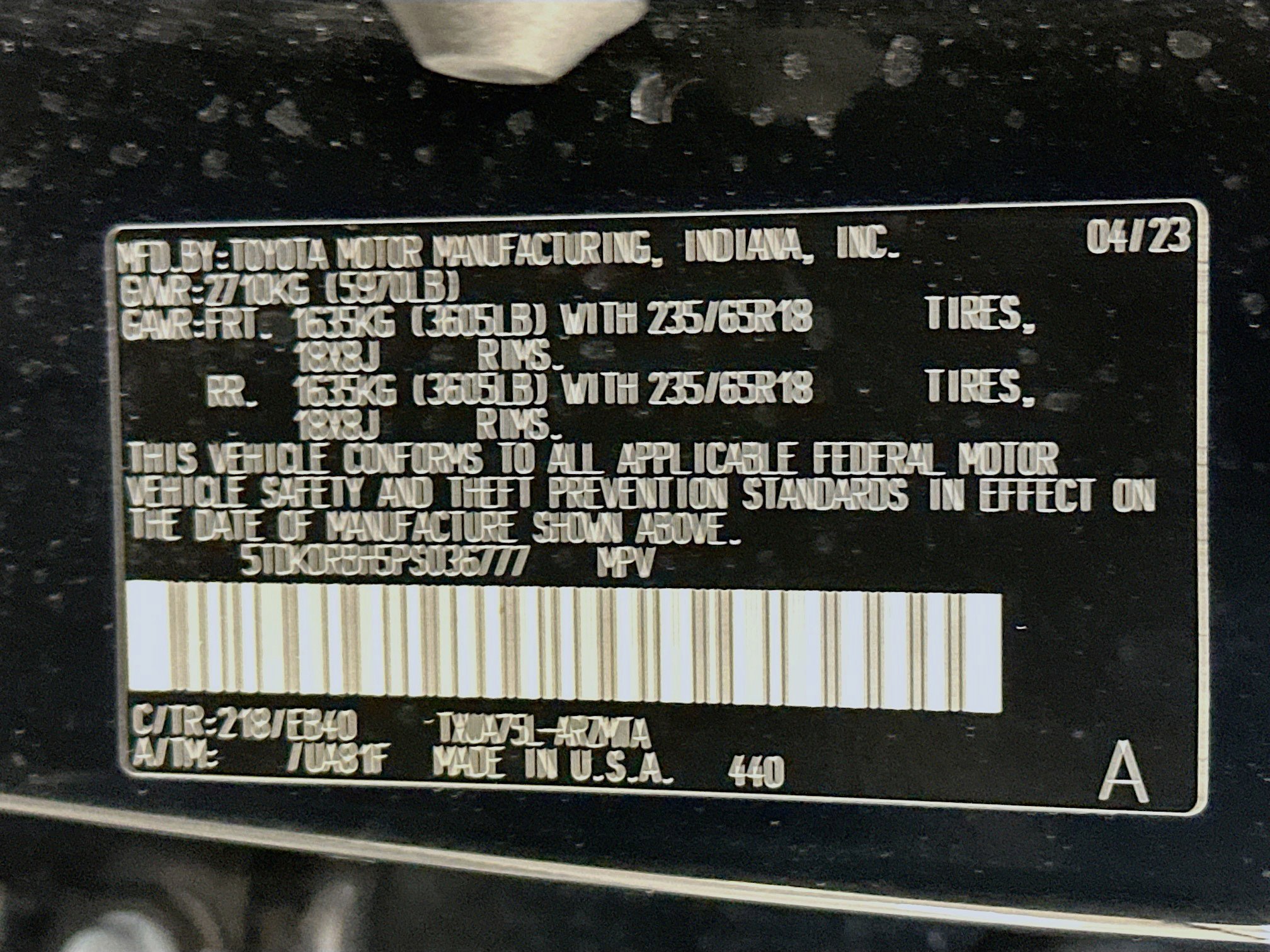 Used 2023 Toyota Highlander XLE image 12