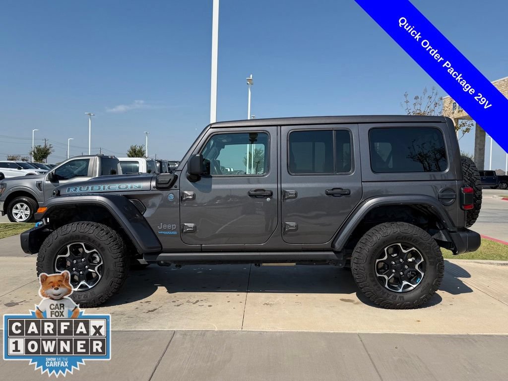 Used 2022 Jeep Wrangler Unlimited Rubicon 4xe w/ Steel Bumper Group AWD/4WD image 9