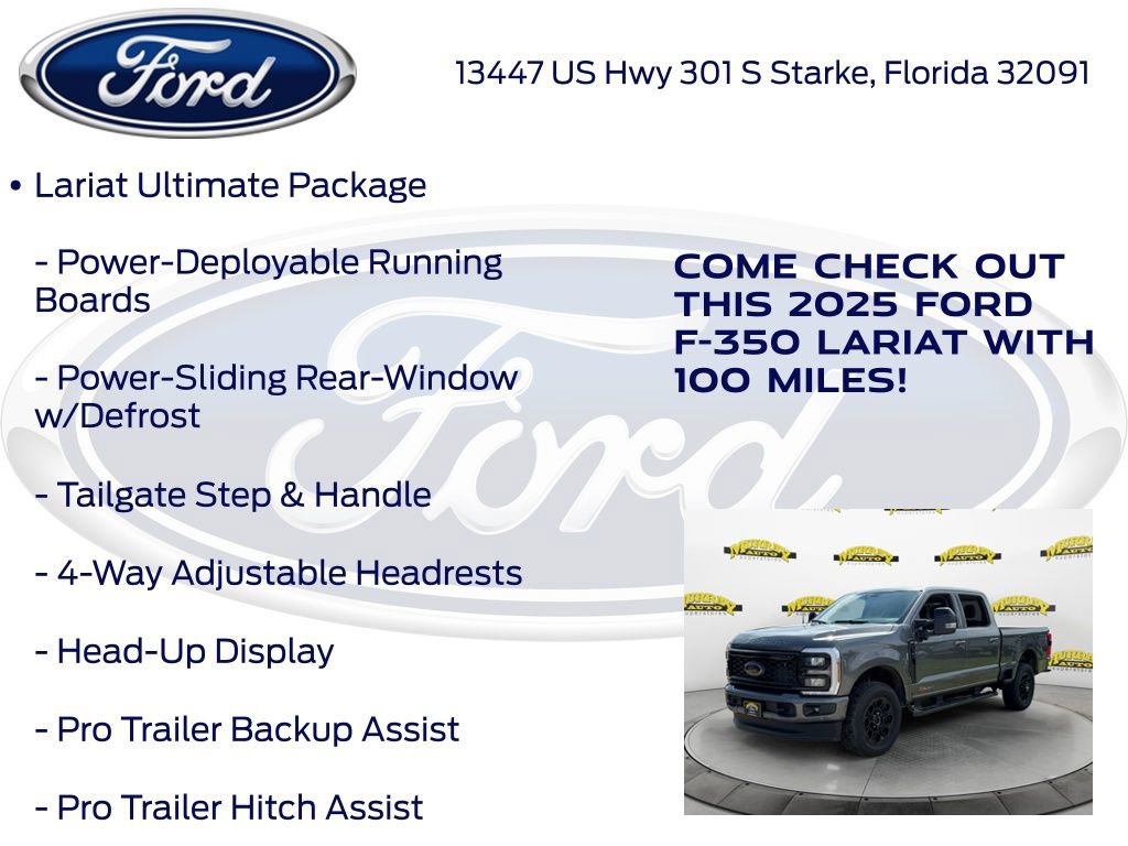 New 2025 Ford F350 Lariat w/ Lariat Ultimate Package image 25